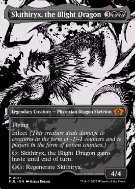 Skithiryx, the Blight Dragon March of the Machine- Multiverse Legends